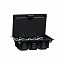 Люк пластиковый размер l на 6х45 (6 постов или 12 модулей) IP20 Unica System+ Schneider Electric. Вид 1.