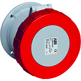 363 RU6W Розетка панельная прямая, 63A, 3P+E, IP67 ABB