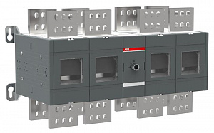 Реверсивный рубильник OT2000E22C 2000А 4х-полюсный (без ручки управления и переходника) ABB. Вид 1