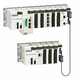 Процессорный модуль M580 уровень 40 – DIO и RIO Schneider Electric. Вид 1
