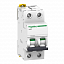 iC60N 2P 16А Автоматический выключатель 2-полюсный, 16А, 6кА (хар-ка B) Schneider Electric. Вид 1.