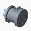 2125RU1W Розетка панельная с прямым унифицированным фланцем , 125A, 2P+E, IP67, 1ч ABB. Вид 1.