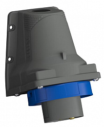Вилка для монтажа на поверхность easy&safe 332ebs6w,32a,3p+e,ip67,9ч ABB. Вид 1