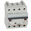 DX3 Дифф. автомат 4-полюсный, 10A, 30mA, тип АC, 6kA (хар-ка C) Legrand. Вид 1.