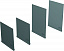 1SDA0 66031 R1 Перегородки межфазные разделительные PB200 T4-T5-T7-T8 4p 1/2 KIT 3pcs (комплект из 3шт.) ABB. Вид 1.