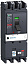 432733 NSX400N VIGI MIC.2.3 3П3Т 400A Электронный 3х-полюс. автомат 400А 50kA c блоком дифференциальной защиты, подкл. под шину  Schneider Electric. Вид 1.