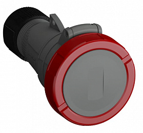 Розетка кабельная easy&safe 416ec3w, 16а, 3p+n+e, ip67, 3ч ABB. Вид 1