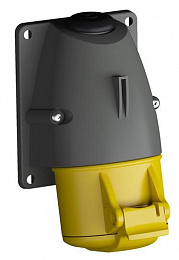 316RS4 Розетка для монтажа на поверхность , 16A, 3P+E, IP44, 4ч ABB. Вид 1