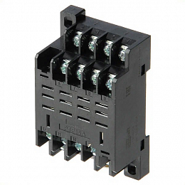 РР-102-4-10А Розетка для реле ПР-102-4-10A на DIN-рейку IP00 DEKraft. Вид 1