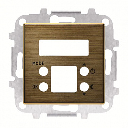CP-RTC-FC-85PL CP-RTC-FC-85PL Накладка контроллера фанкойлов free@home,SKY,серебристая ABB. Вид 1