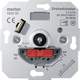 Механизм регулятора частоты вращения 2,7А 230...240В Merten Schneider Electric. Вид 1