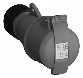 Розетка кабельная easy&safe 332ec12,32а,3p+e,ip44,12ч ABB. Вид 1