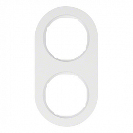 Рамка 2-постовая (полярная белизна) R.classic Berker. Вид 1