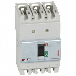 DPX3 160 Термо-магнитный 3-полюсный автомат 125А, 36kA Legrand. Вид 1