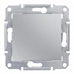 Переключатель 1-клавишный, перекрестный, IP44, сх. 7, 10а, 250В (алюминий) Sedna Schneider Electric. Вид 1