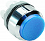 MP3-20L Кнопка синяя без подсветки без фиксации (только корпус) ABB. Вид 1.