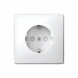 Розетка с заземл., со шторк., 16А, механизм (лотос) ARTGALLERY Systeme Electric. Вид 1