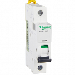 iC65N 1P 4А Автоматический выключатель 1-полюсный, 4А, 6кА (хар-ка C) Schneider Electric. Вид 1
