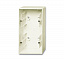 1702-92-507 Коробка для открытого монтажа, 2-постовая (слоновая кость) Basic 55 ABB. Вид 1.