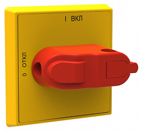 OHYS3RHE-RUH Ручка "желто-красная" выносная, для ОТ16..80FТ ABB. Вид 1