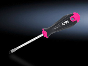 As отвертка неизолированная sl 6,5x1,2 150мм с плоским шлицем 1шт RITTAL. Вид 1