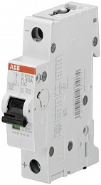 S201M Z4UC Автоматический выключатель 1-полюсный, 4А, 10кА, DC (хар-ка Z) ABB. Вид 1