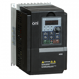 Преобразователь частоты A650 380В 3Ф 5,5kW 13А ONI. Вид 1