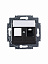 5014H-A51017 63W Розетка компьютерная RJ45 кат.5e+заглуш., Levit, антрацит ABB. Вид 3.