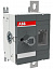 Рубильник OT400E01 400А (без ручки) 1п ABB. Вид 1.
