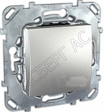 Выключатель 1 кл. (сх.1) (алюминий) Unica Top Schneider Electric