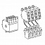 Блок-контакт 4AC (4шт) Schneider Electric. Вид 1.