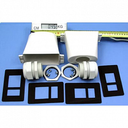 ACS-IFC-99-006 Кожух IP54, R3/4 для фильтра ACS550-IF31-3/IF41-3 диаметр вводад ля кабеля 25-31 мм ABB. Вид 1