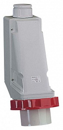 Настен вилка, винт 125а 3p+e ip67 380в Schneider Electric. Вид 1