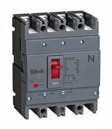 ВА-332А Автоматический выключатель 4-полюсный, 50A 35kA DEKraft. Вид 1