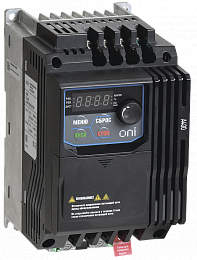 Преобразователь частоты A400 220В, 1 фаза 2,2 kW 11А серии ONI. Вид 1