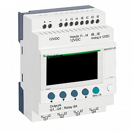 Zelio logic реле компакт 12вх/вых =12в Schneider Electric. Вид 1