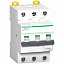 iC60 RCBO Дифф. автомат 3-полюсный, 32А, 30mA, 10kA, тип А (хар-ка C) Schneider Electric. Вид 1.