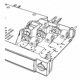 NOR  Кабельные зажимы для XR00 10-95мм (набор 3шт) ABB. Вид 1