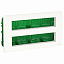 Блок скрытой установки 2х5 антибактериальный Unica System+ Schneider Electric. Вид 1.