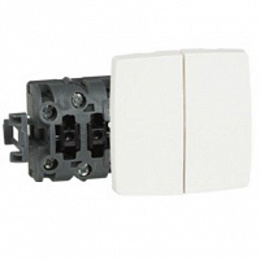 Выключатель 2-х полюсный 10А Oteo  Legrand. Вид 1