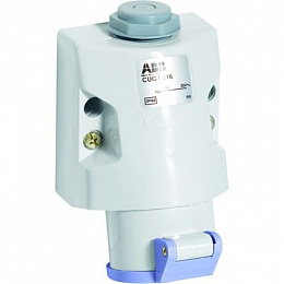 CUGT 216-10 Розетка на поверхность CUGT216-10, 16А, 2P, 25-50В, DC, IP44 ABB. Вид 1