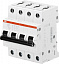 S204M C6 Автоматический выключатель 4-полюсный, 6А, 10кА (хар-ка C) ABB. Вид 1.