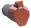 Розетка переносная ССИ-214 3Р+РЕ 16А 380-415В IP44 ИЭК. Вид 1.