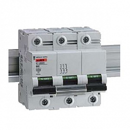 C120H 3P 80A Автоматический выключатель 3-полюсный, 80А, 15кА (хар-ка D) Schneider Electric. Вид 1