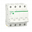 Автоматический выключатель 4-полюсный (АВ) С 32А 6кA Schneider Electric. Вид 1.