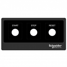 Трафарет 200 x 100 мм CUST Schneider Electric. Вид 1