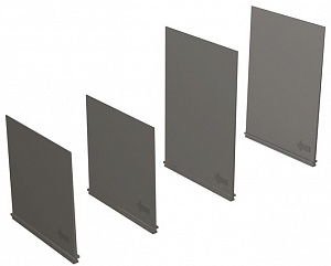 PB100 Межполюсная перегородка низкая 100mm T4-T5-Т7 на 3 полюса (1уп.-4шт) ABB. Вид 1