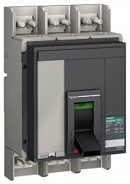 Выключатель ns1600 na 3p фиксир. в сборе передн. прис. Schneider Electric. Вид 1