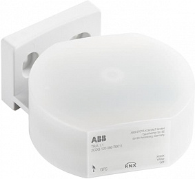 TR/A1.1 GPS KNX приёмник времени и даты, датчик температуры и освещённости ABB. Вид 1