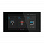 RT/U30.0.1-825 Сенсорная панель RoomTouch 5', черное стекло ABB. Вид 1.
